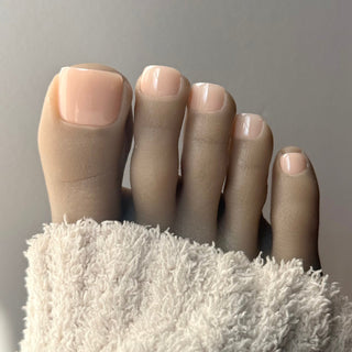 Beige Dune de Sable - Pieds - Mella Nails