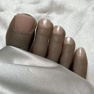 Beige Dune de Sable - Pieds - Mella Nails
