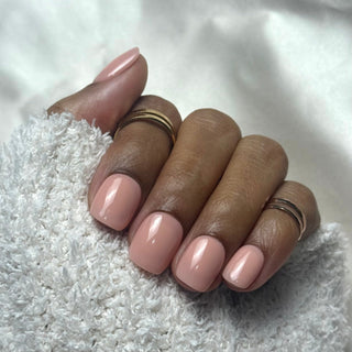 Beige Nude Cachemire - Extra Court - Mella Nails