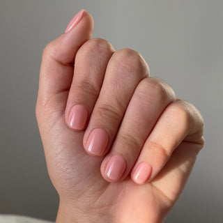 Beige Nude Cachemire - Extra Court - Mella Nails