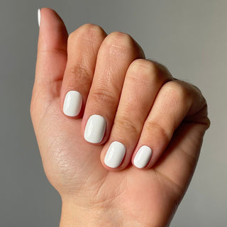 Blanc Neige Éternelle - Extra Court - Mella Nails