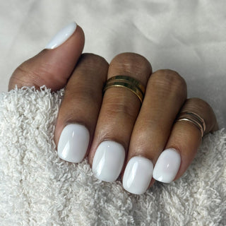 Blanc Perle de Lait - Extra Court - Mella Nails