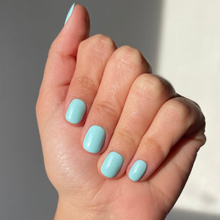 Bleu Azur - Extra Court - Mella Nails