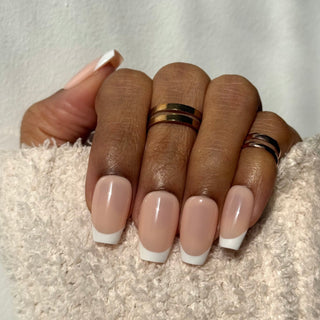 French Beige Dune de Sable - Ballerine Moyen - Mella Nails