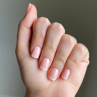 French Beige Dune de Sable - Carré Court - Mella Nails