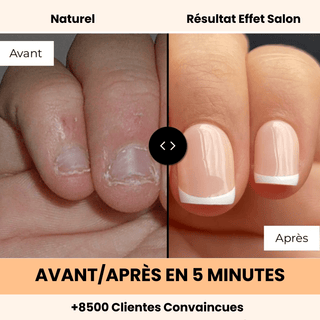 French Beige Dune de Sable - Carré Court - Mella Nails