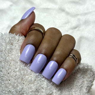 Lilas Royal - Carré Moyen - Mella Nails