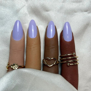 Lilas Royal - Ovale Court - Mella Nails