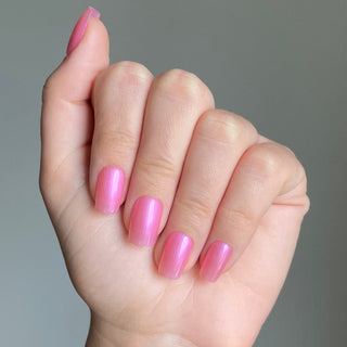 Rose Poussière d’Étoile - Carré Moyen - Mella Nails
