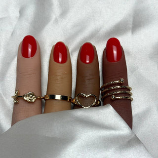 Rouge Passion - Ballerine Moyen - Mella Nails