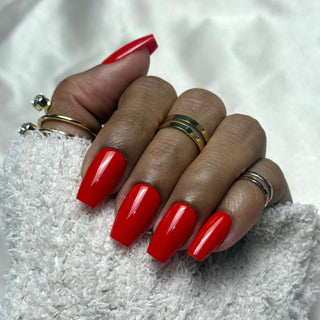 Rouge Passion - Ballerine Moyen - Mella Nails